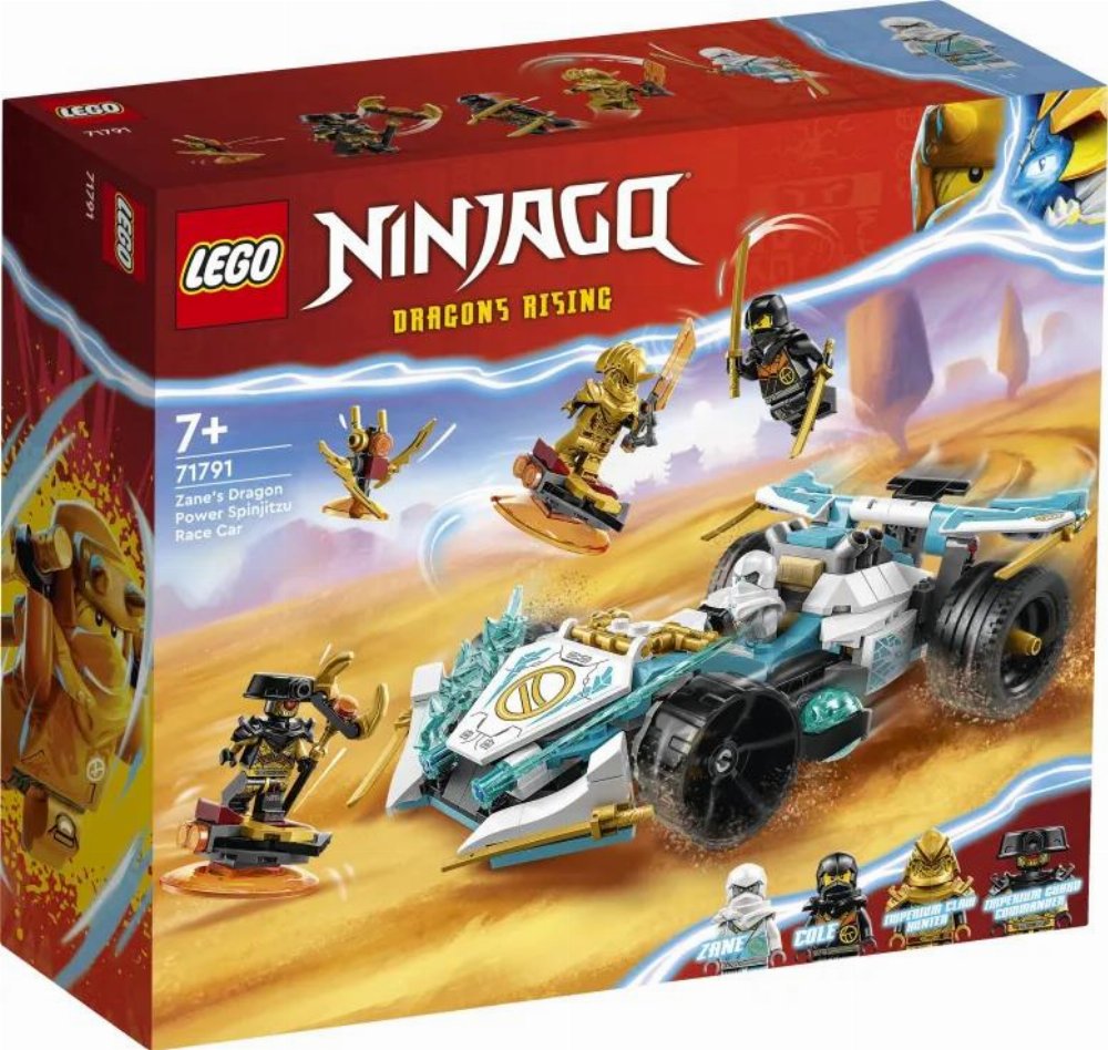 LEGO Ninjago – Zane’s Dragon Power Spinjitsu Race Car (71791)