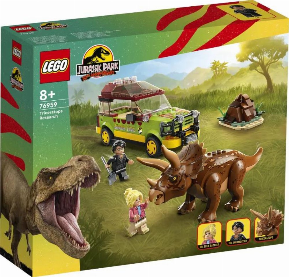LEGO Jurassic Park – Triceratops Research (76959)