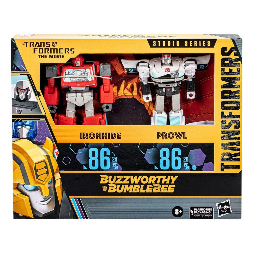 Transformers: Buzzworthy Bumblebee Studio Series – 86-24BB Ironhide & 86-20BB Prowl 2-Pack Φιγούρες Δράσης (17cm)