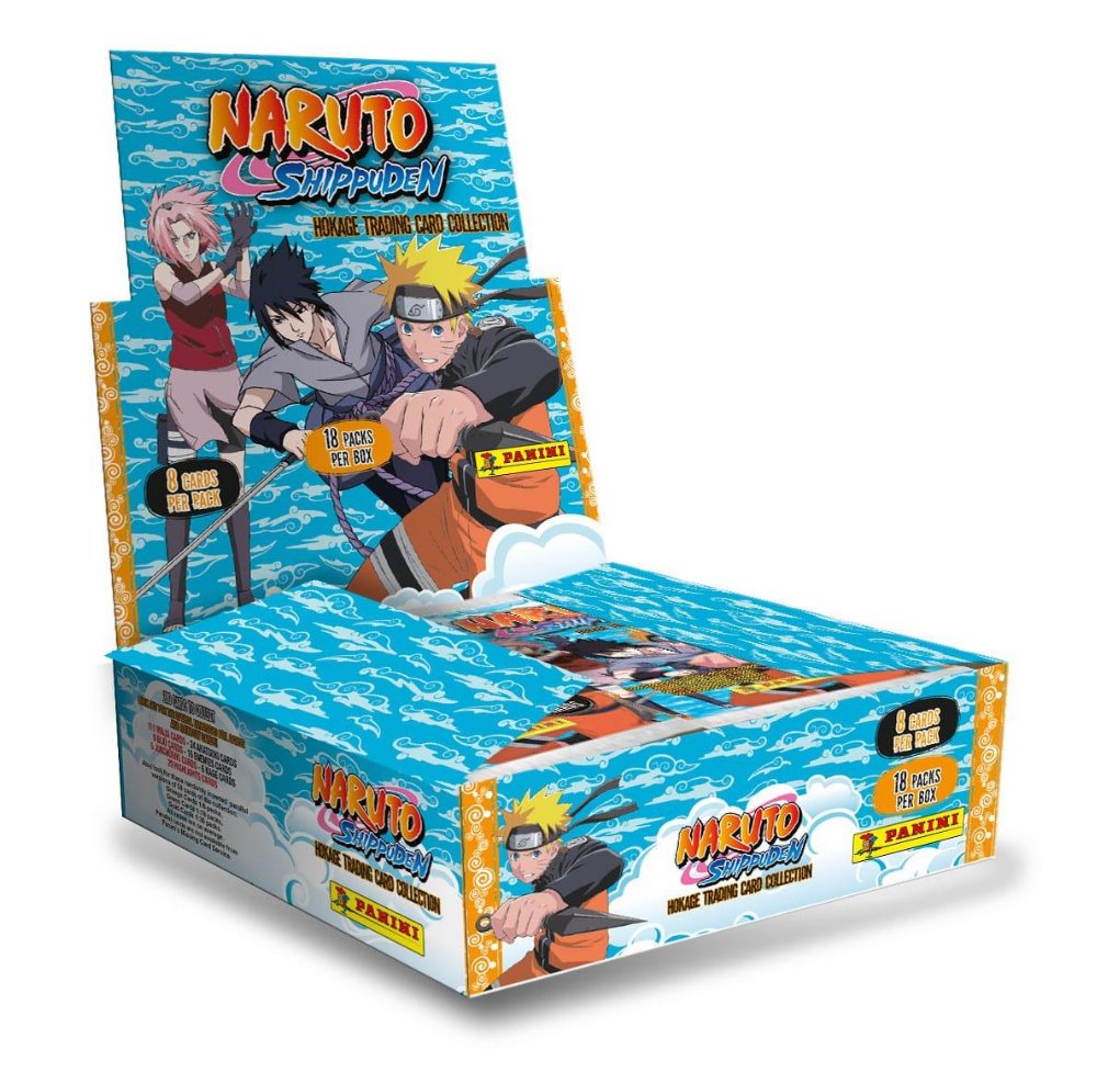 Panini – Naruto Shippuden: Hokage Booster Display (18 Φακελάκια)