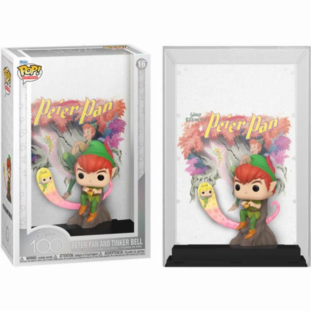 Φιγούρα Funko POP! Movie Posters: Disney (100th Anniversary) – Peter Pan and Tinker Bell #16