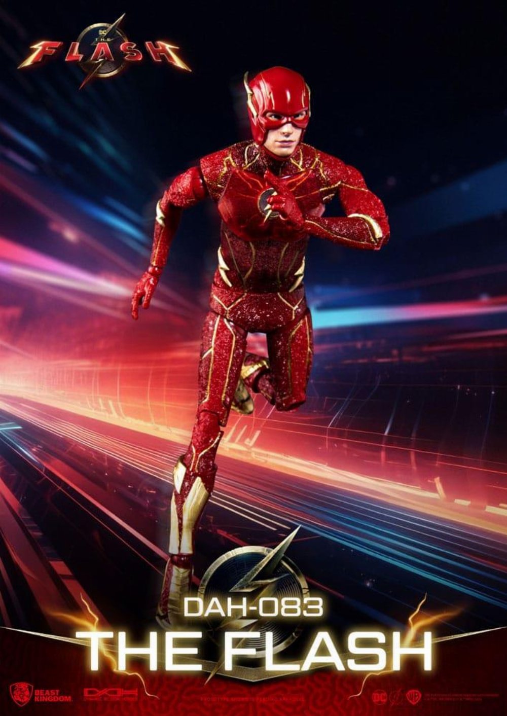 The Flash: Dynamic Heroes – The Flash 1/9 Deluxe Φιγούρα Δράσης (24cm)