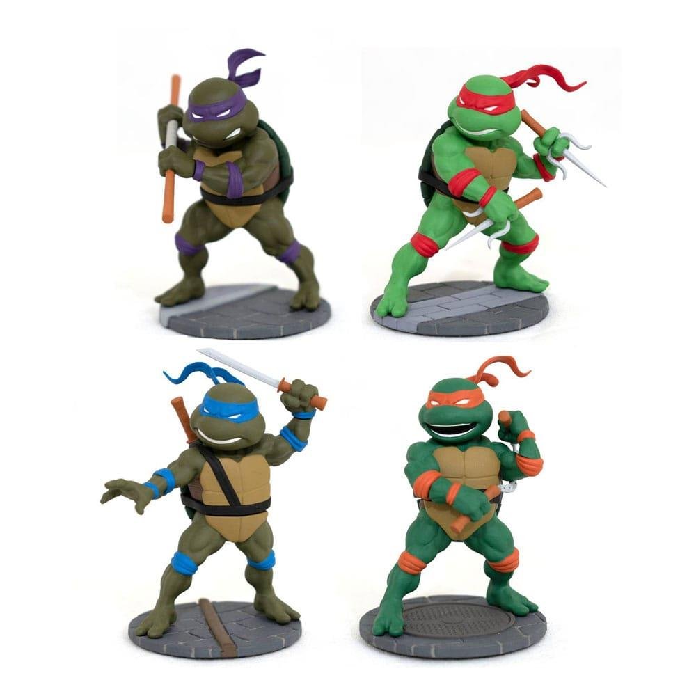 Teenage Mutant Ninja Turtles: D-Formz – 4-Pack Φιγούρες (5cm) LE1500