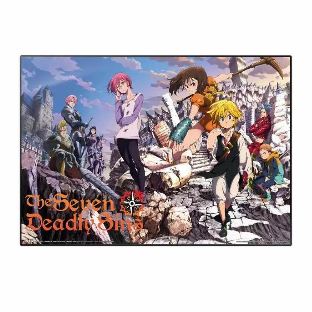 The Seven Deadly Sins – Characters Desk Mat (34x49cm)
