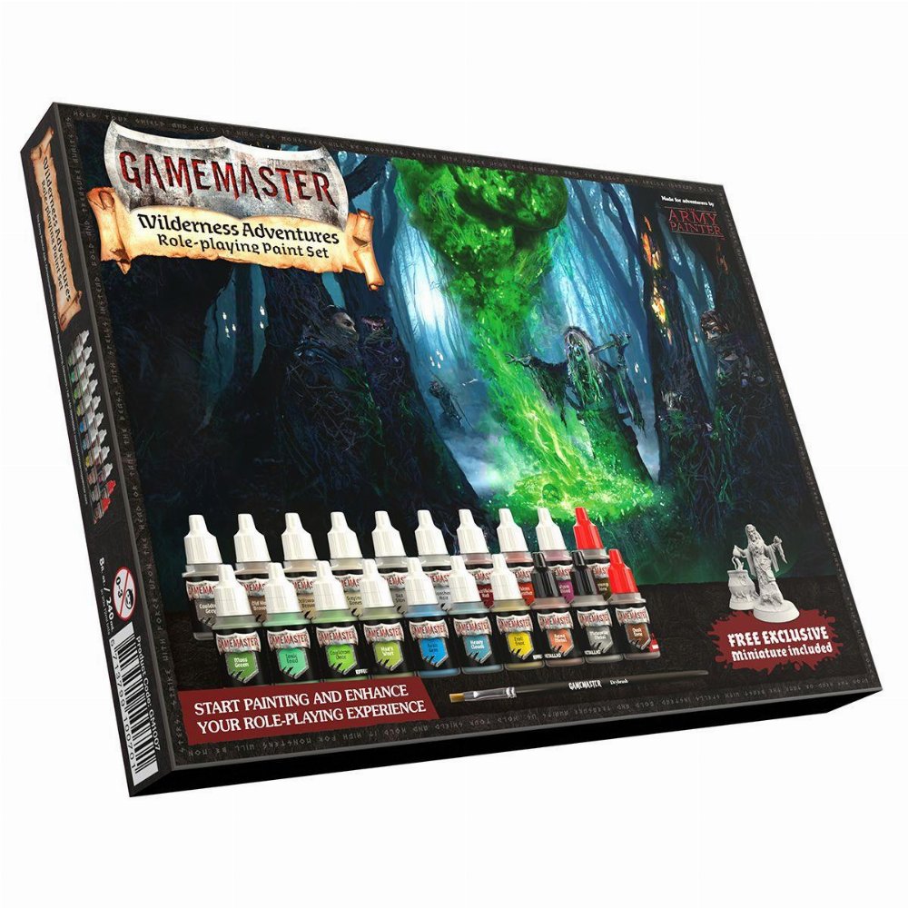 The Army Painter – GameMaster: Wilderness Adventures Paint Set (20 Colours)