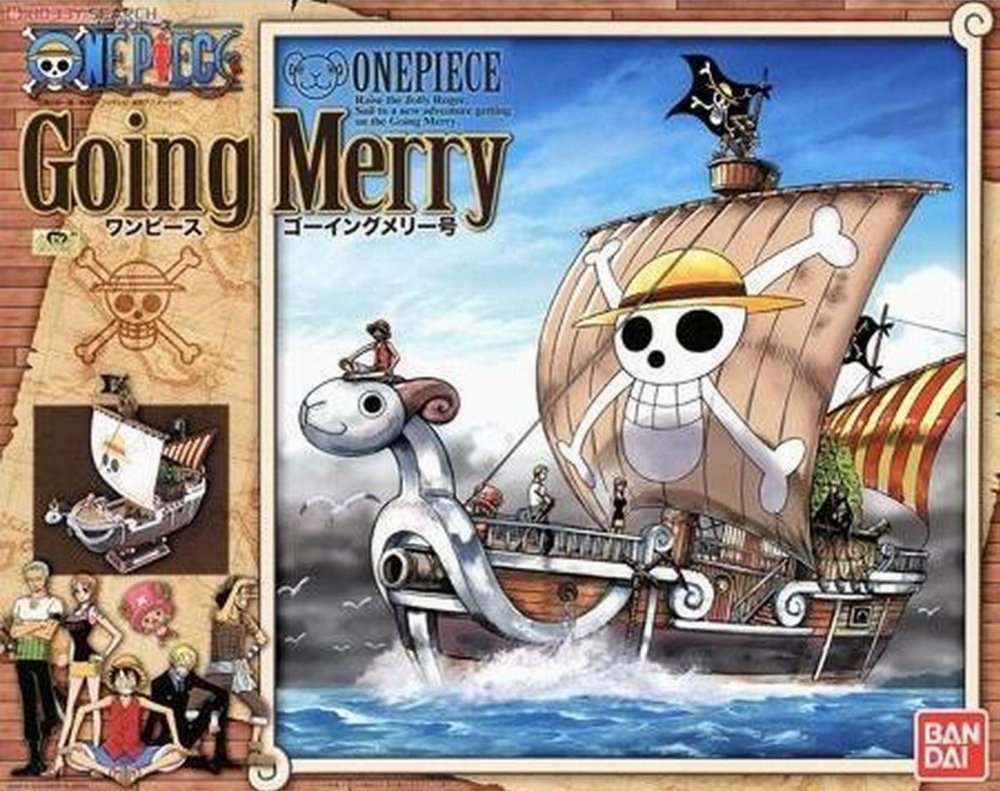 One Piece: Hi-End Ships – Going Merry Σετ Μοντελισμού (28 cm)