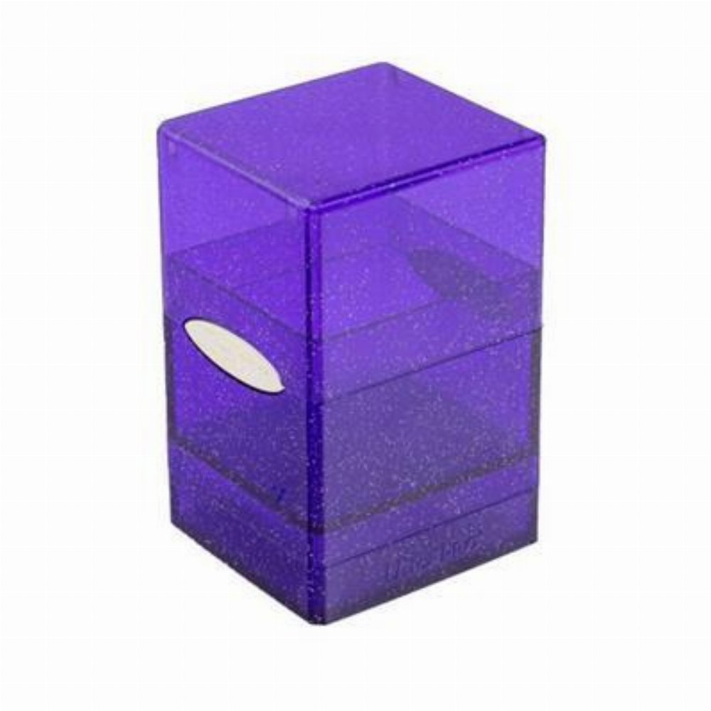 Ultra Pro Satin Tower Deck Box – Glitter Purple