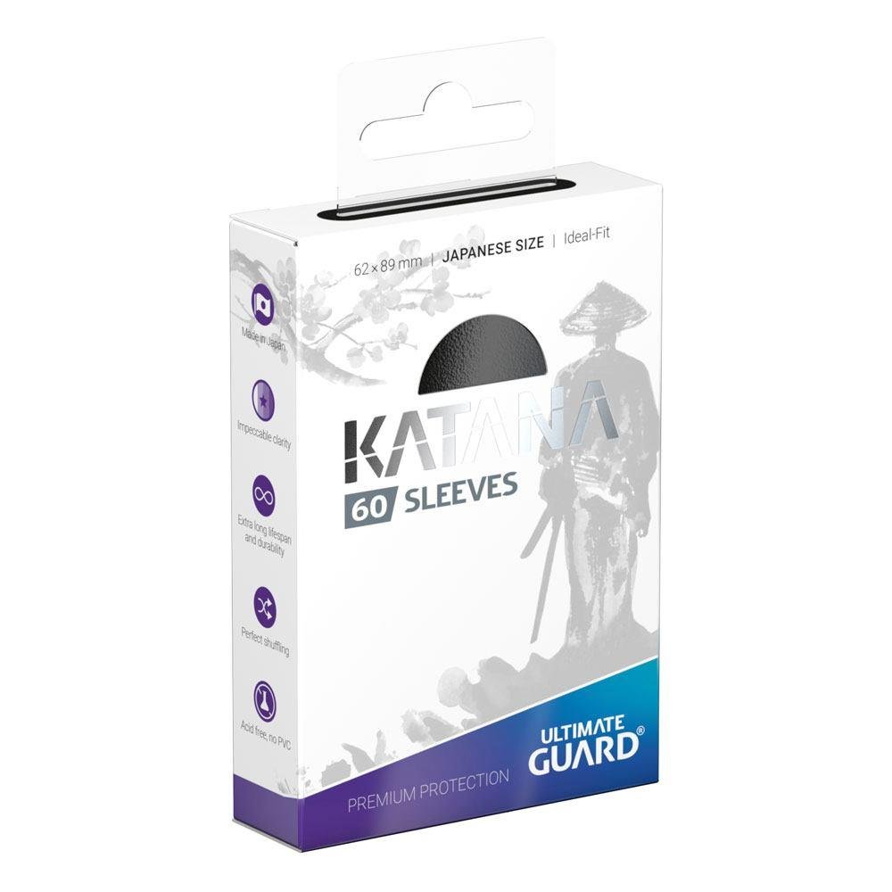 Ultimate Guard Katana Card Sleeves Japanese Size 60ct – Black
