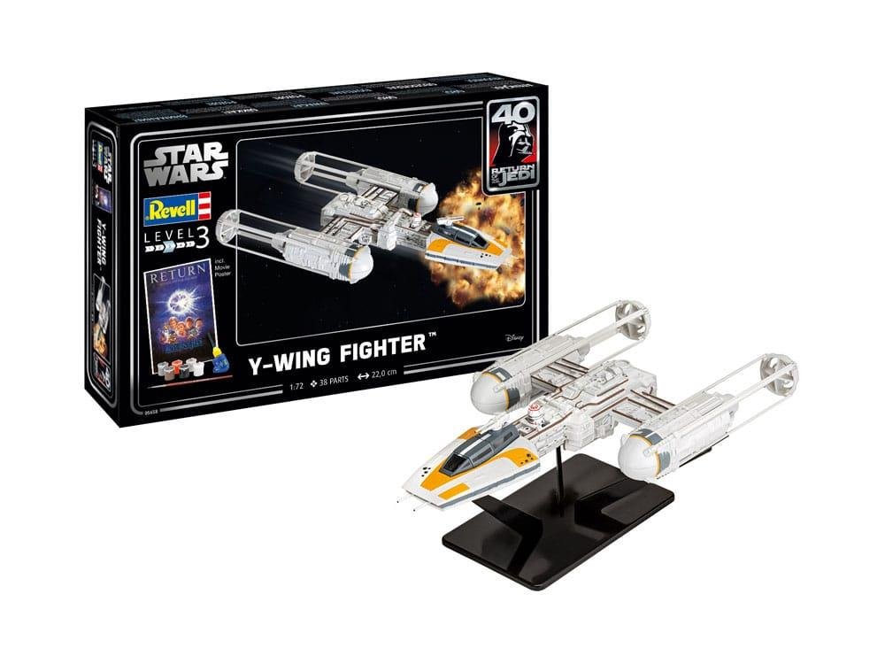 Star Wars – Y-wing Fighter (1:72) Σετ Μοντελισμού