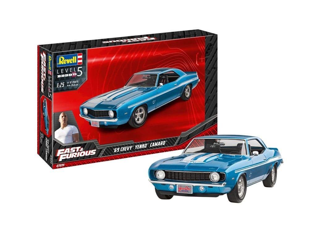 The Fast & Furious – 1969 Chevy Camaro Yenko (1:25) Σετ Μοντελισμού