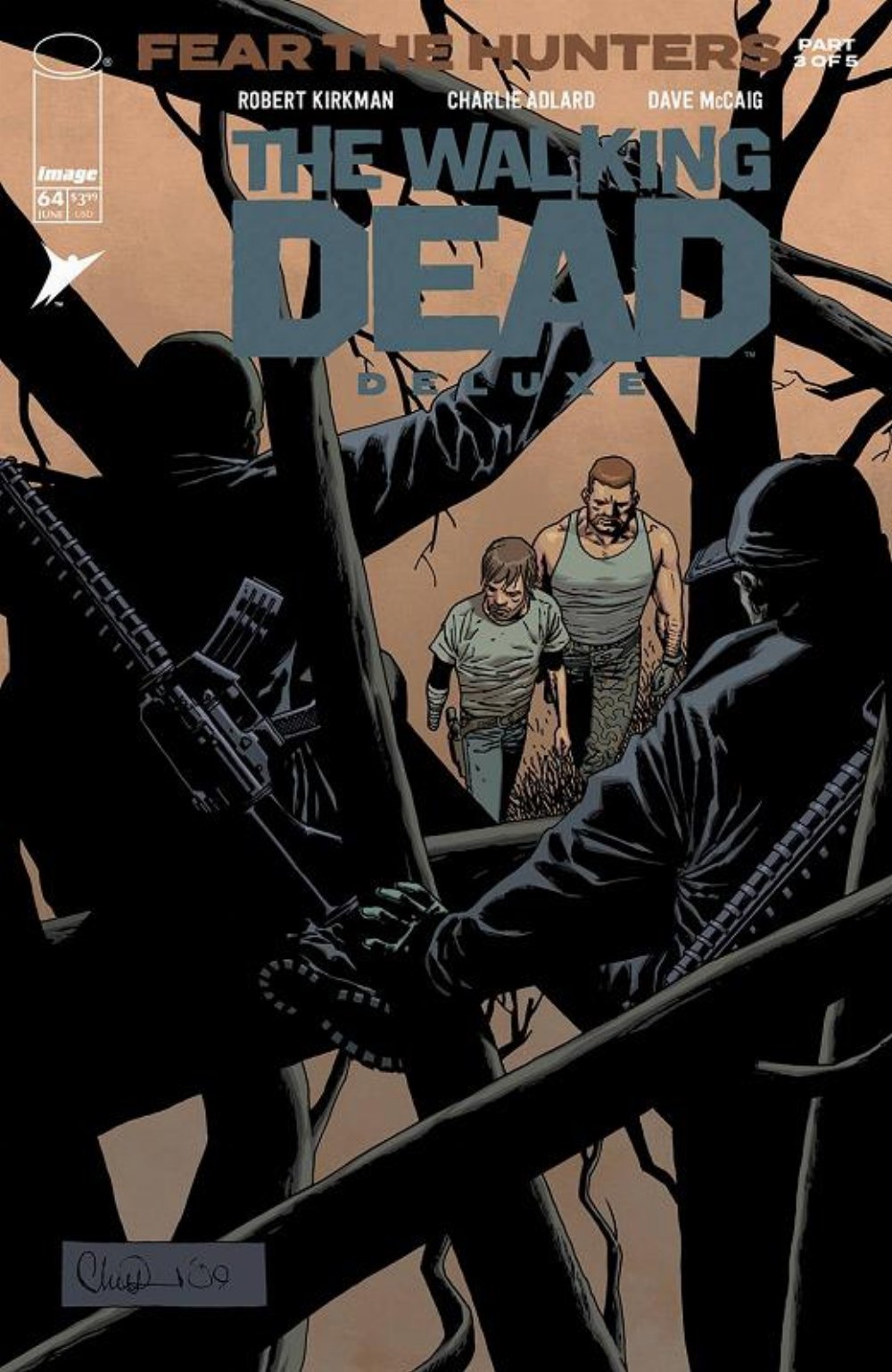 Τεύχος Κόμικ The Walking Dead Deluxe #64 Cover B