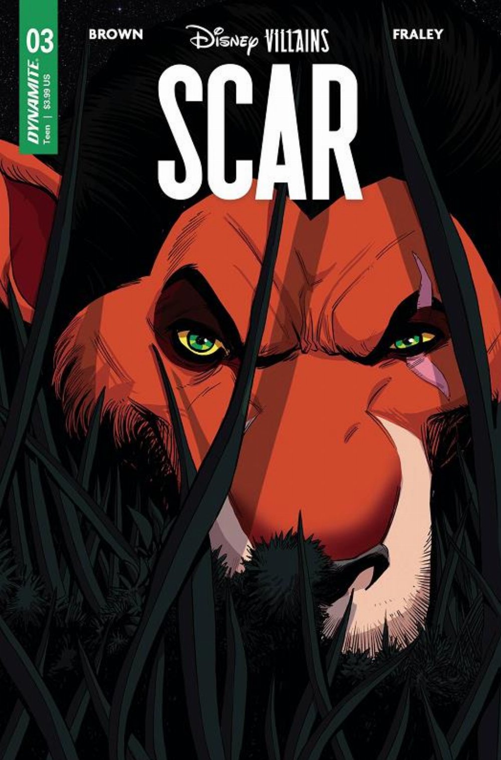 Τεύχος Κόμικ Disney Villains Scar #3 Cover D