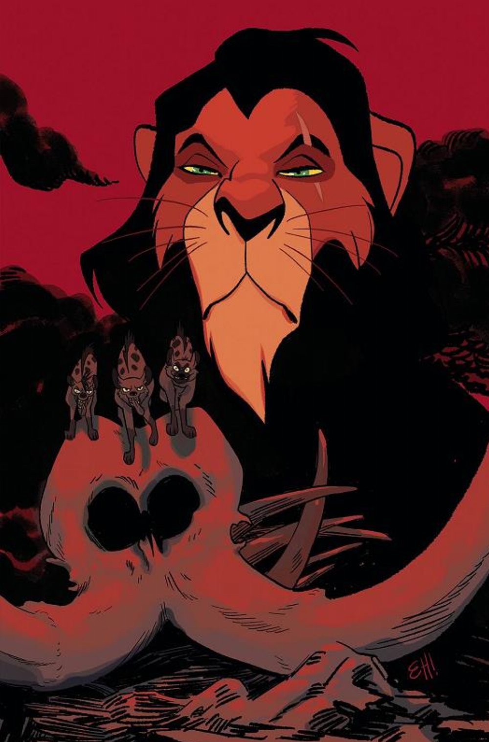 Τεύχος Κόμικ Disney Villains Scar #3 Cover N
