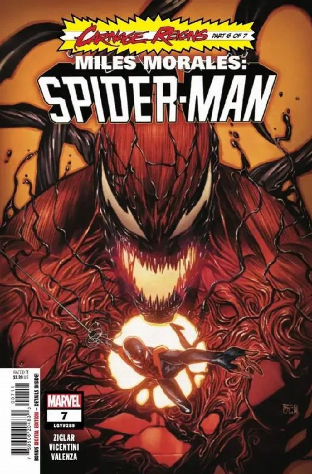 Τεύχος Κόμικ Miles Morales Spider-Man #7