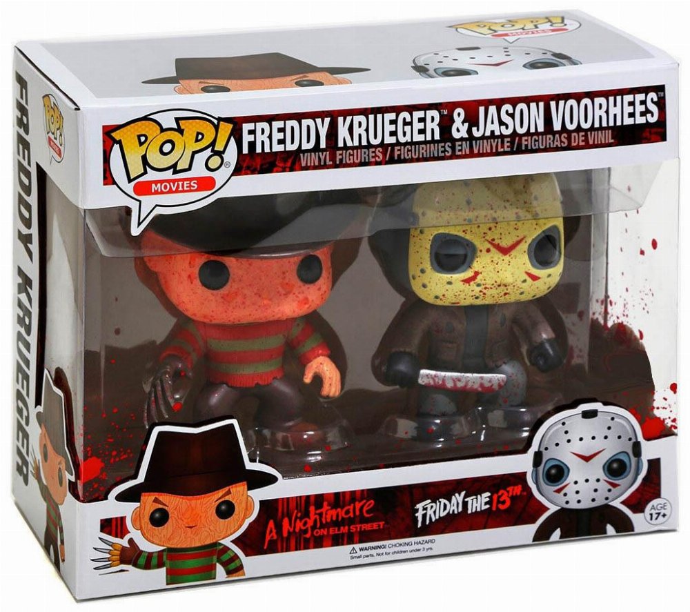 Φιγούρες Funko POP! Horror Movies – Freddy Krueger & Jason Voorhees 2-Pack (Exclusive)