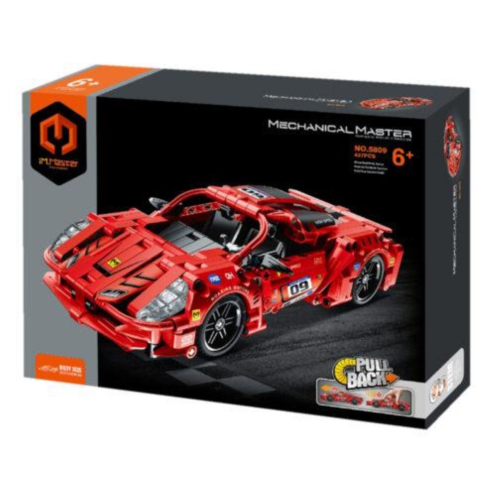 STEM Mechanical Master – Pull Back Red Racer (437 κομμάτια)