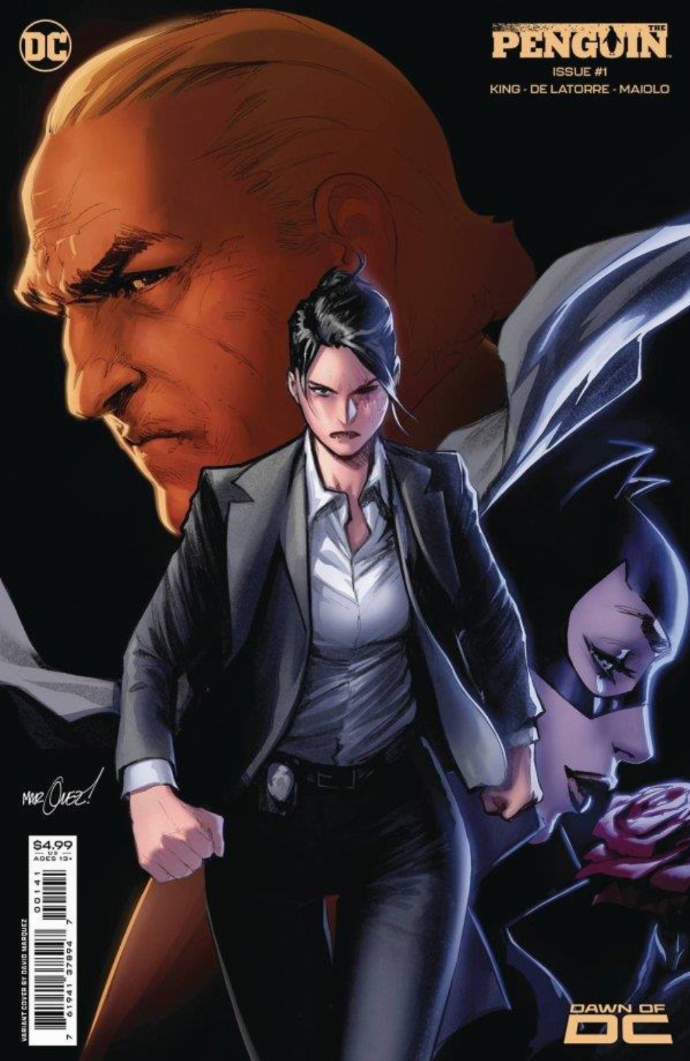 Τεύχος Κόμικ The Penguin #1 David Marquez Card Stock Variant Cover D