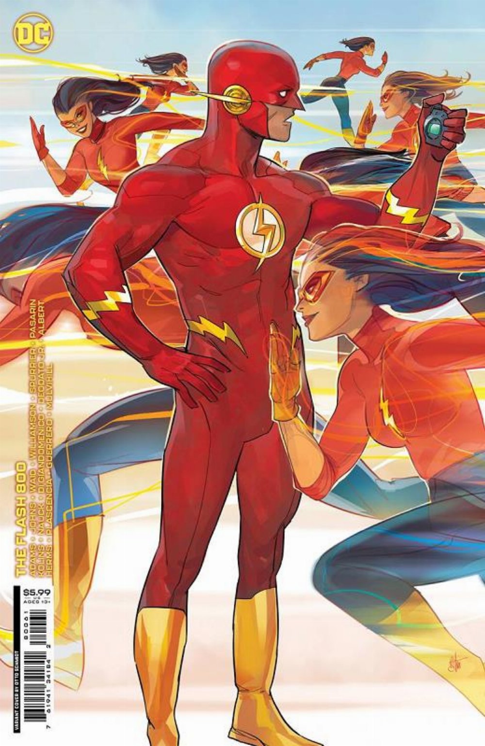 Τεύχος Κόμικ The Flash #800 Schmidt Cardstock Variant Cover F