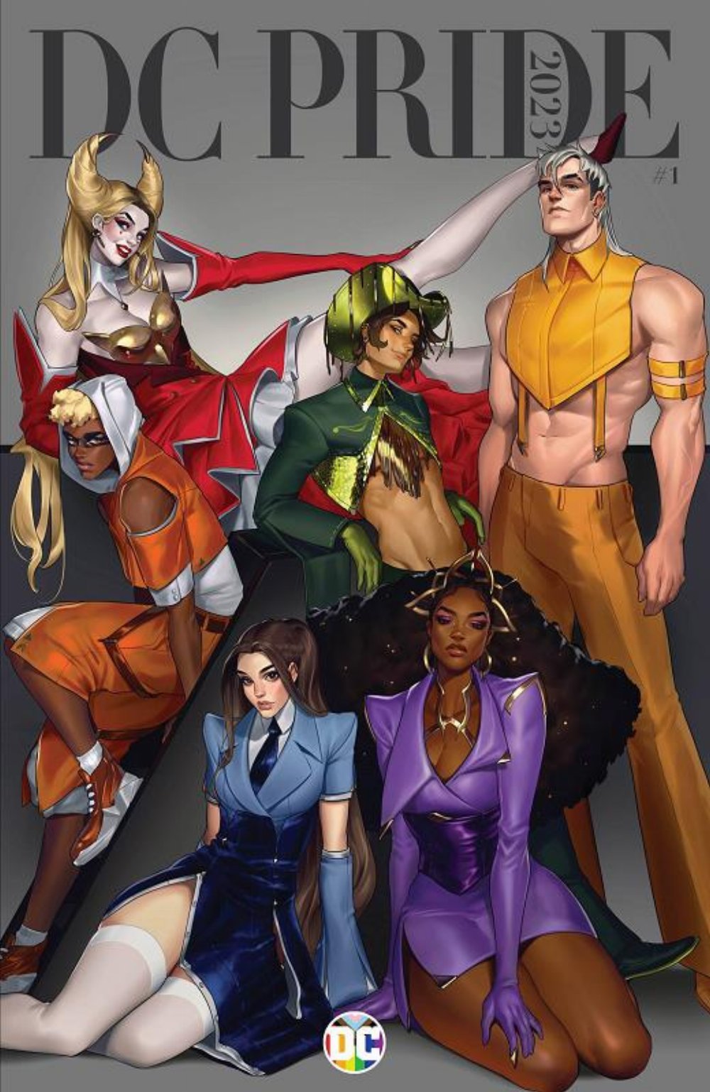 Τεύχος Κόμικ DC Pride 2023 #1 (One-Shot) Vega Variant Cover