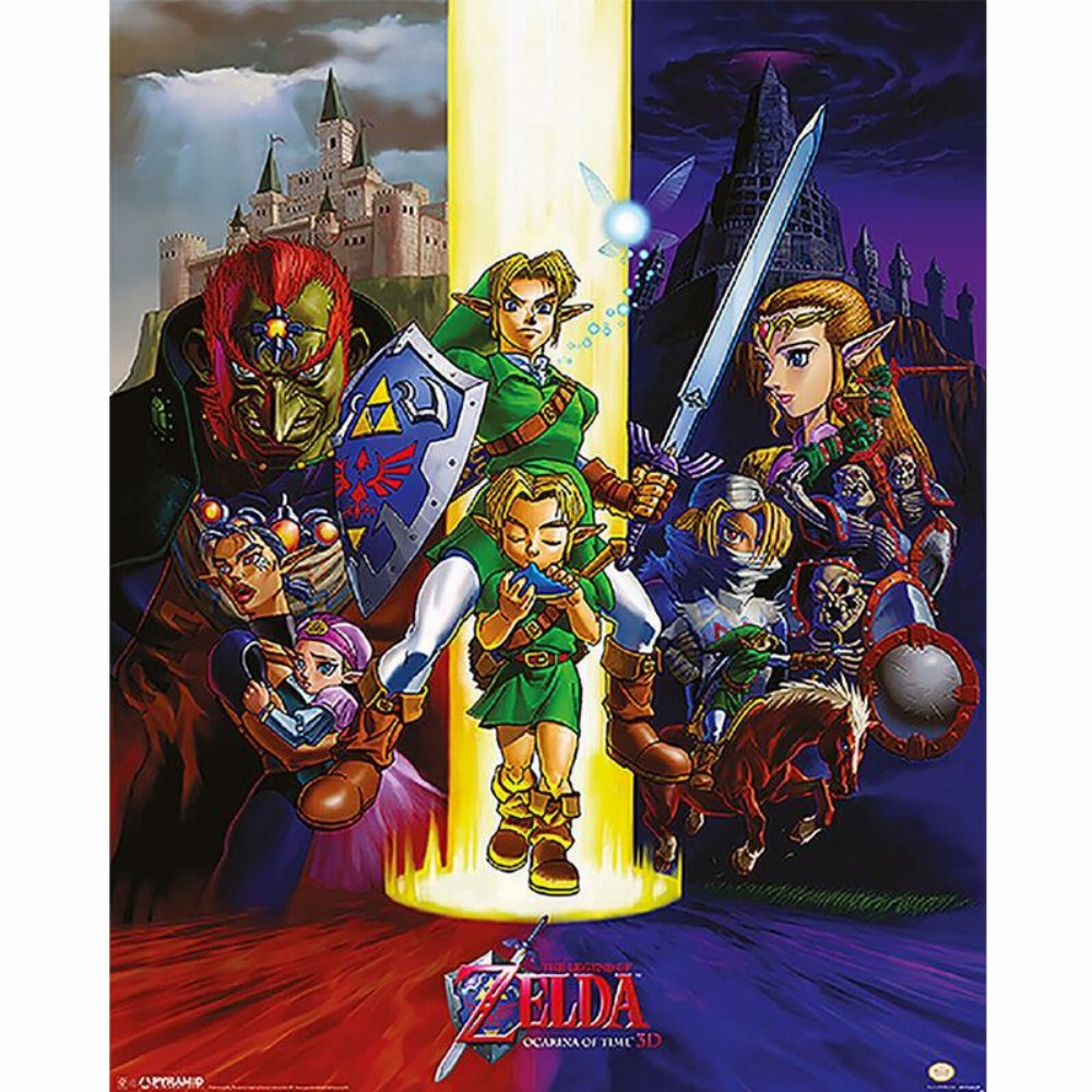 The Legend of Zelda – Ocarina of Time Αυθεντική Αφίσα (50x40cm)
