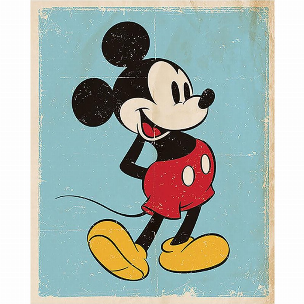 Mickey Mouse – Retro Αυθεντική Αφίσα (50x40cm)