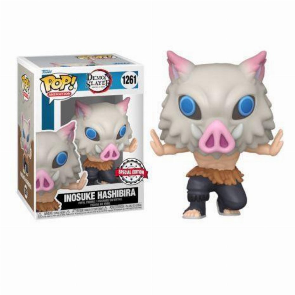 Φιγούρα Funko POP! Demon Slayer: Kimetsu no Yaiba – Inosuke Hashibira #1261 (Exclusive)