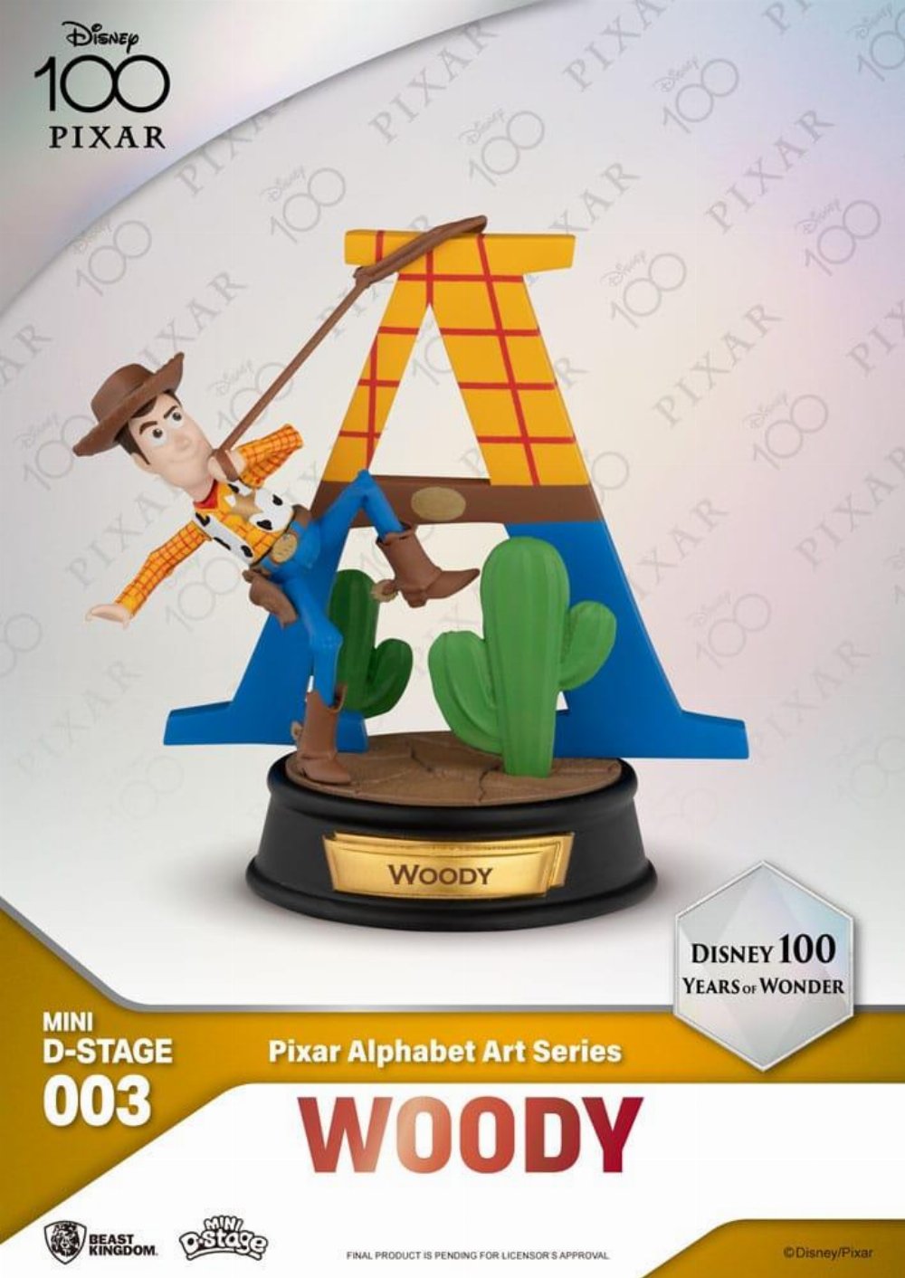 Disney: D-Stage – 100 Years of Wonder-Pixar Woody Φιγούρα (10cm)