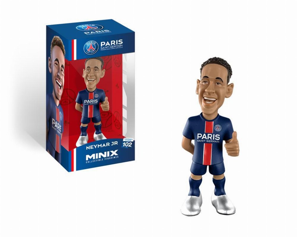 Football Stars: Minix – Neymar Jr (Paris Saint-Germain) #102 Φιγούρα Αγαλματίδιο (12cm)