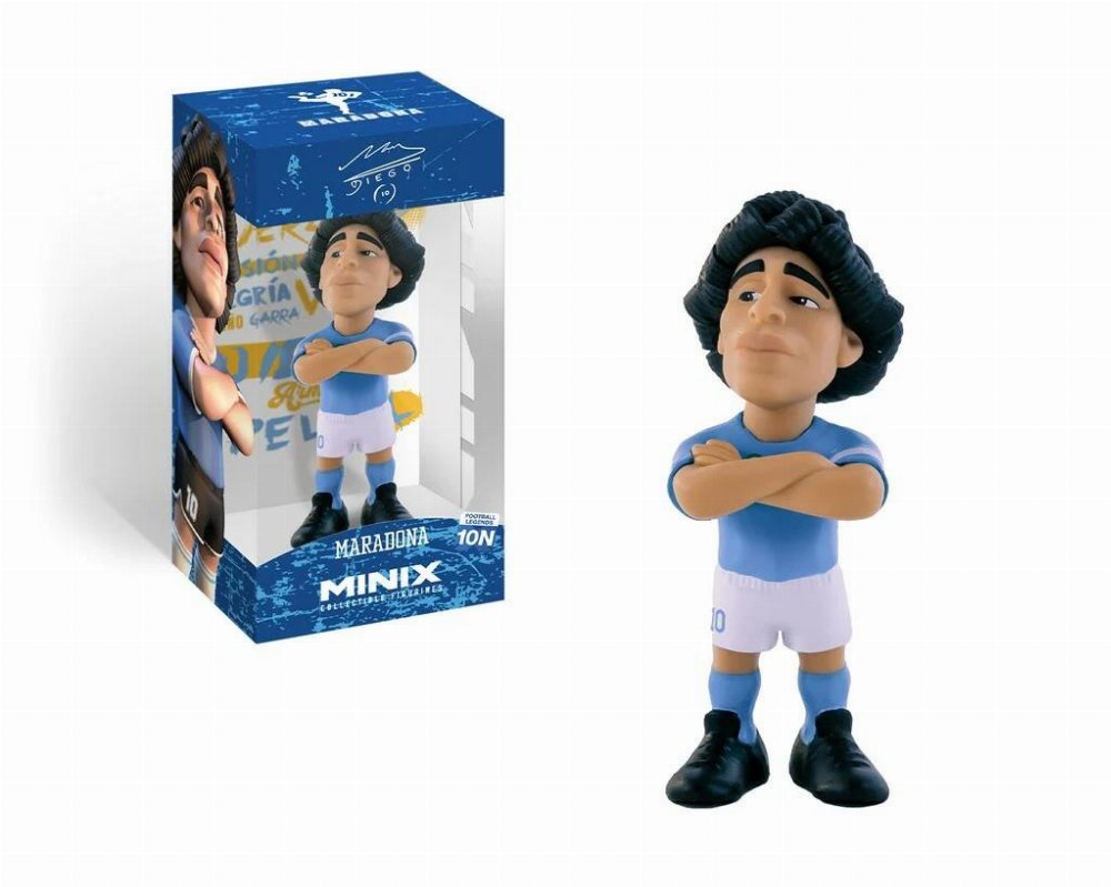 Football Legends: Minix – Diego Maradona (Napoli) #10N Φιγούρα Αγαλματίδιο (12cm)