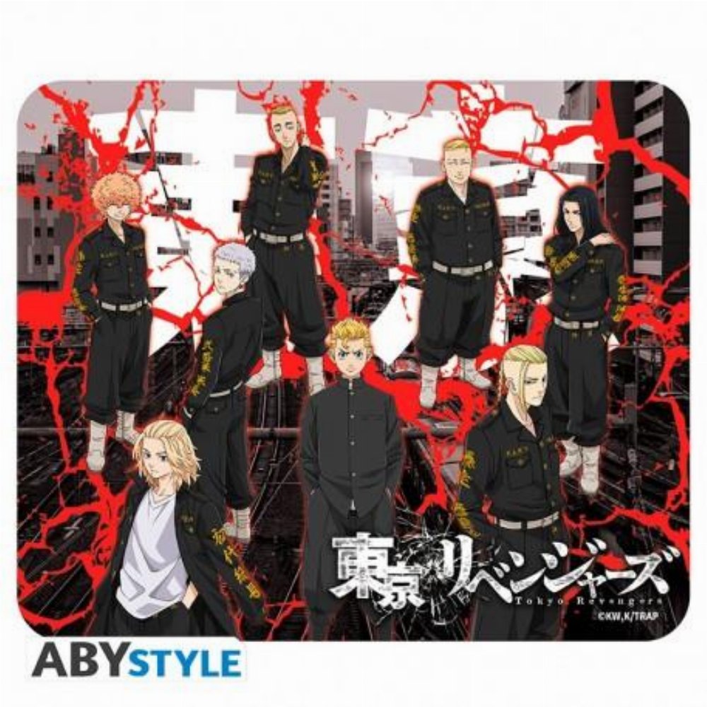 Tokyo Revengers – Takemichi & Toman Mousepad (24cm)