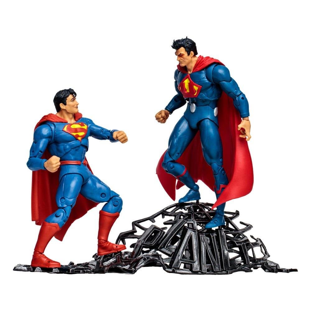DC Multiverse – Superman vs Superman of Earth-3 2-Pack Φιγούρες Δράσης (18cm)