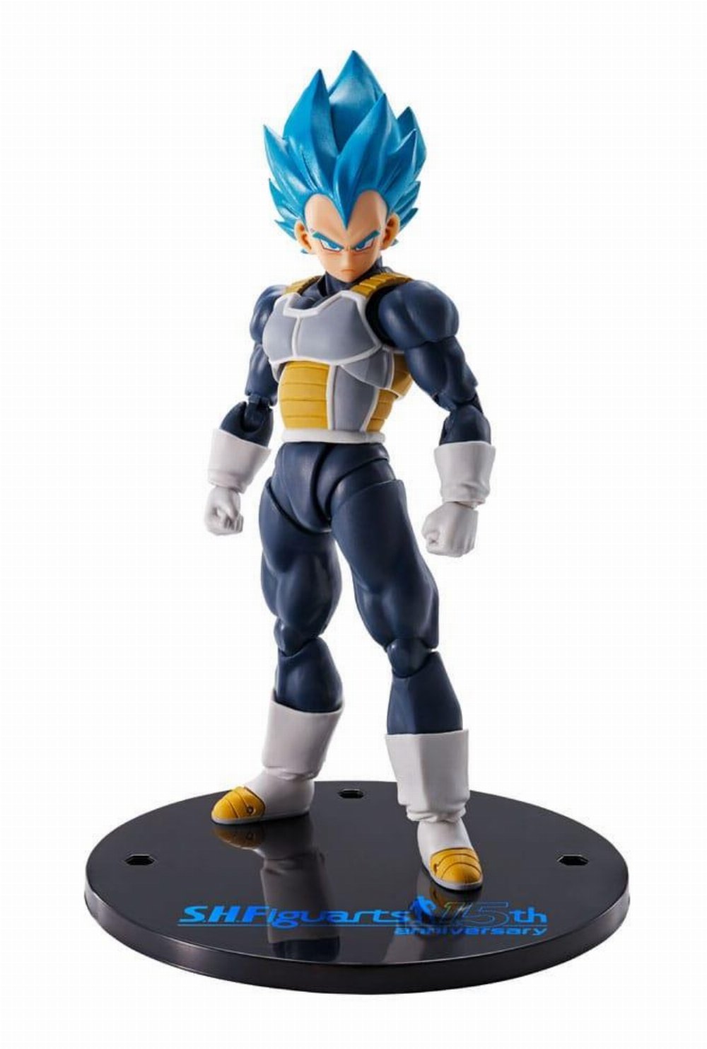 Dragon Ball Super: S.H. Figuarts – Vegeta Super Saiyan Blue (15th Anniversary Version) Φιγούρα Δράσης (14cm)