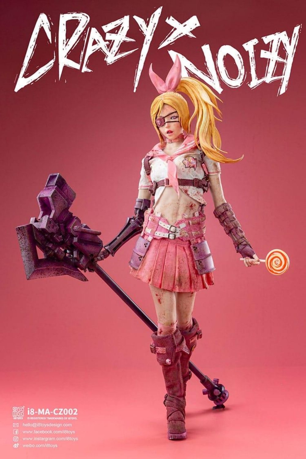 Mentality Agency – Candy 1/6 Damaged Ver. Φιγούρα Δράσης (28cm)