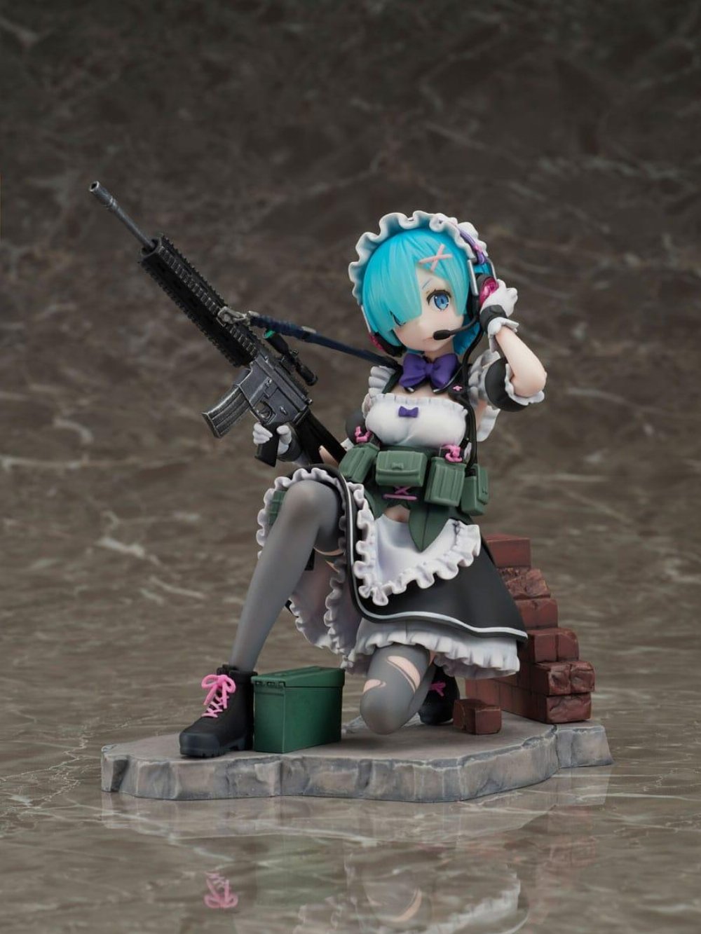 Re:Zero Starting Life in Another World – Rem Military 1/7 Φιγούρα Αγαλματίδιο (16cm)