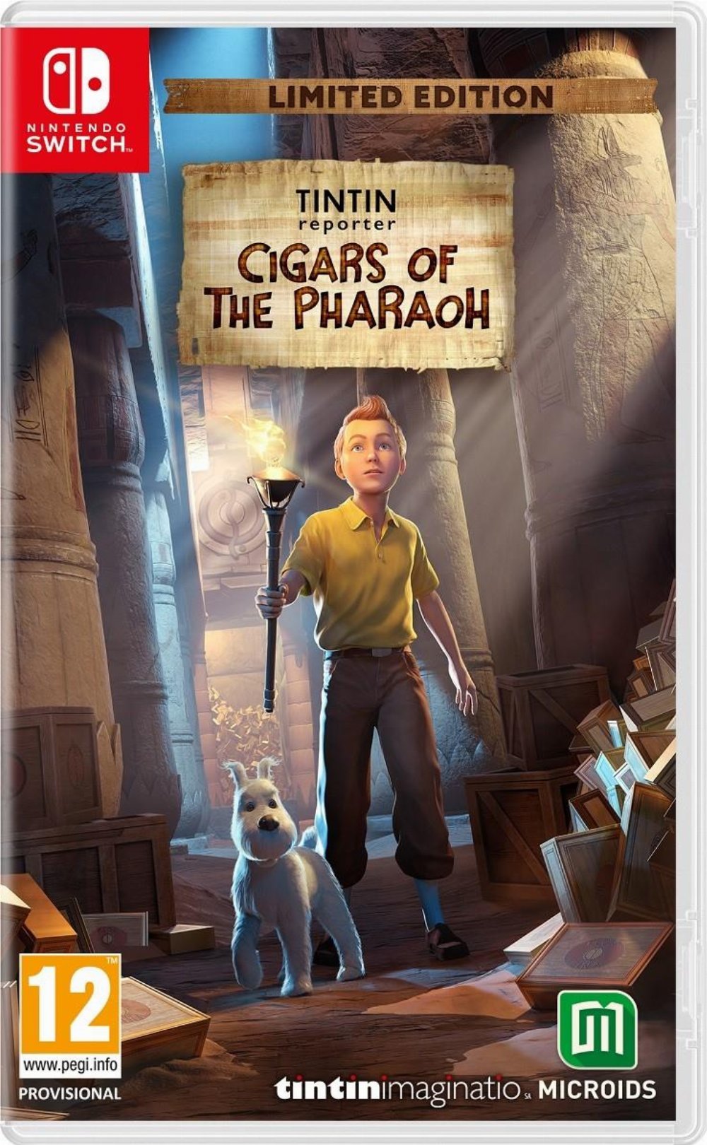 Nintendo Switch Game – TINTIN Reporter: Cigars of the Pharaoh (Limited Edition)