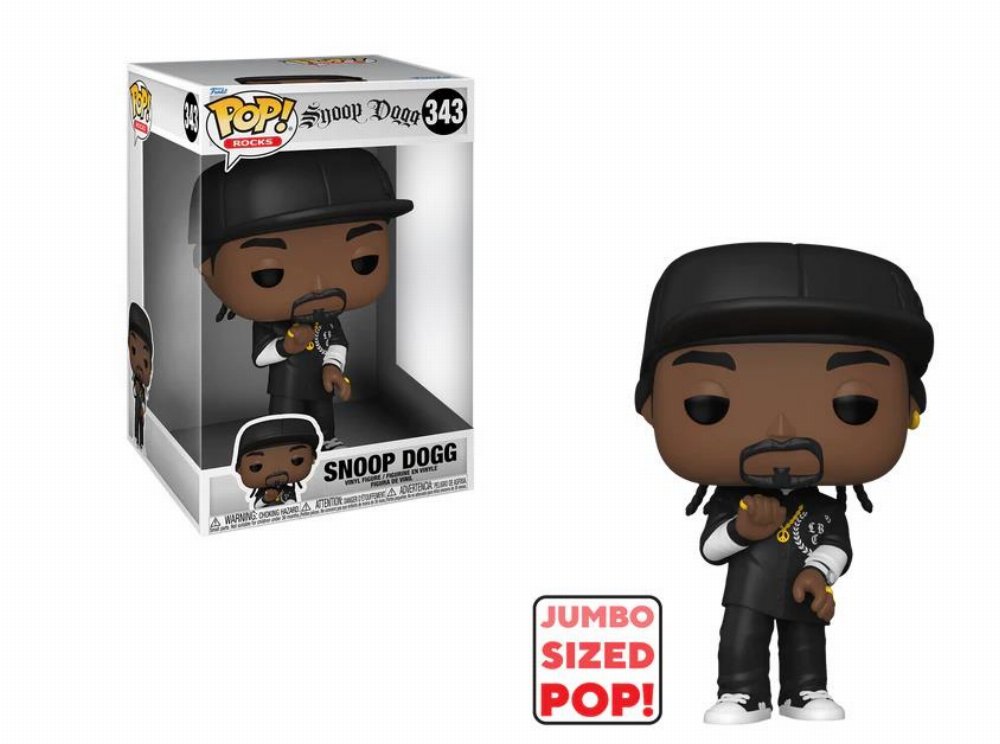 Φιγούρα Funko POP! Rocks – Snoop Dogg #343 Jumbosized