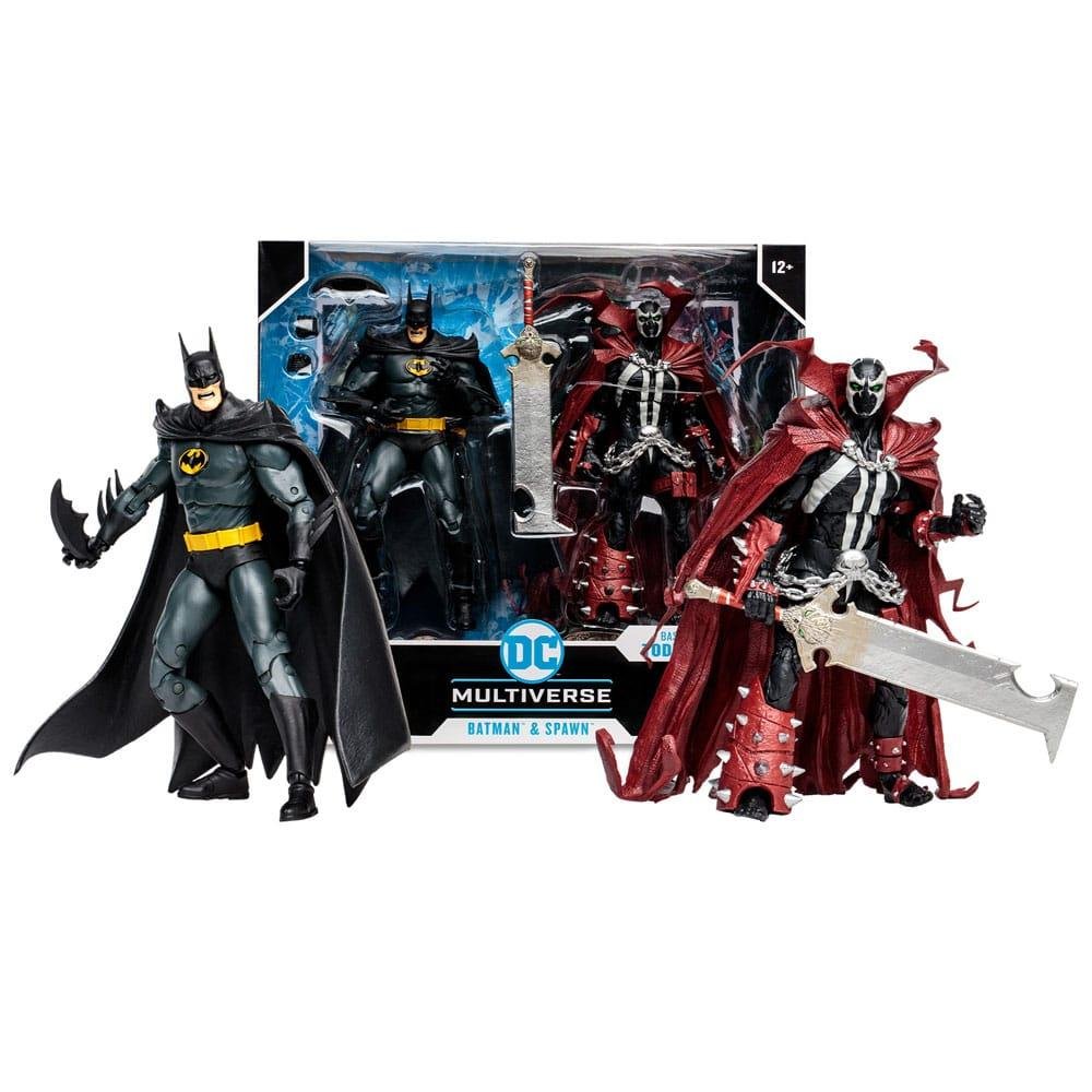 DC Multiverse – Batman & Spawn 2-Pack Φιγούρες Δράσης (18cm)