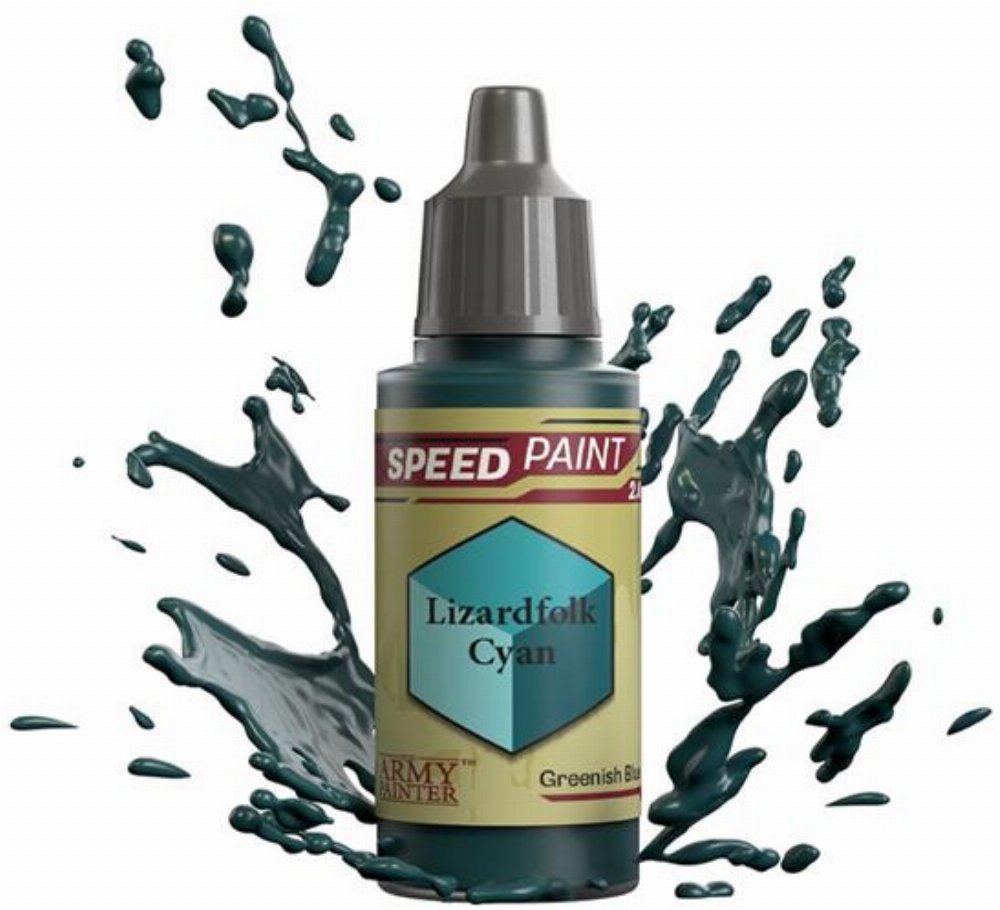 The Army Painter – Speedpaint Lizardfolk Cyan Χρώμα Μοντελισμού (18ml)