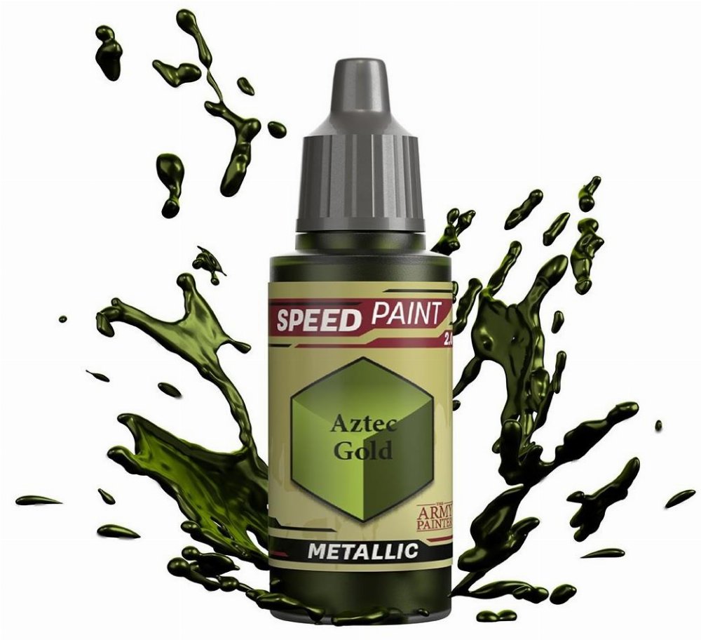 The Army Painter – Speedpaint Metallic Aztec Gold Χρώμα Μοντελισμού (18ml)
