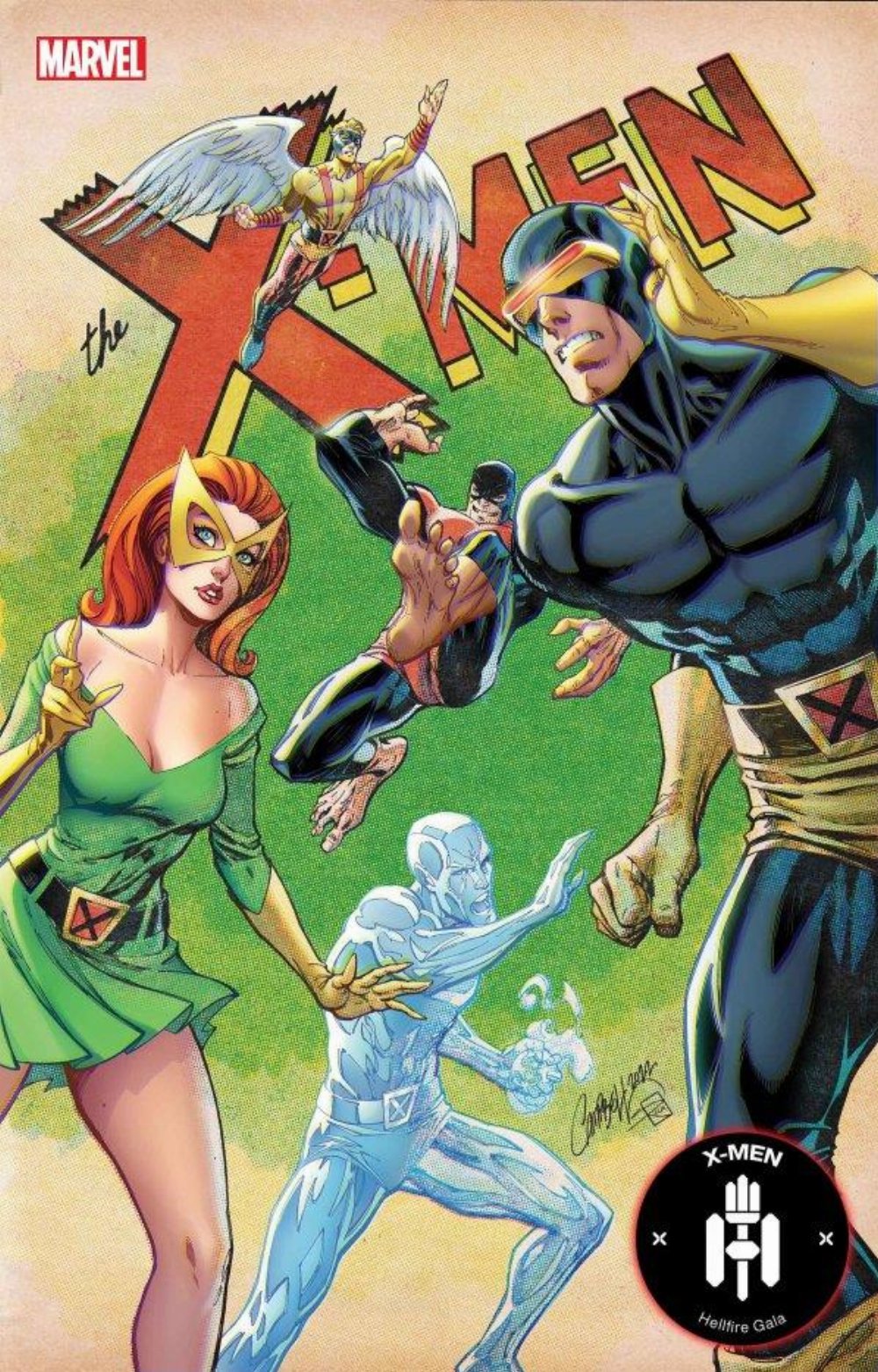 Τεύχος Κόμικ X-Men Hellfire Gala 2023 #1 J. Scott Campbell Anniversary Variant Cover