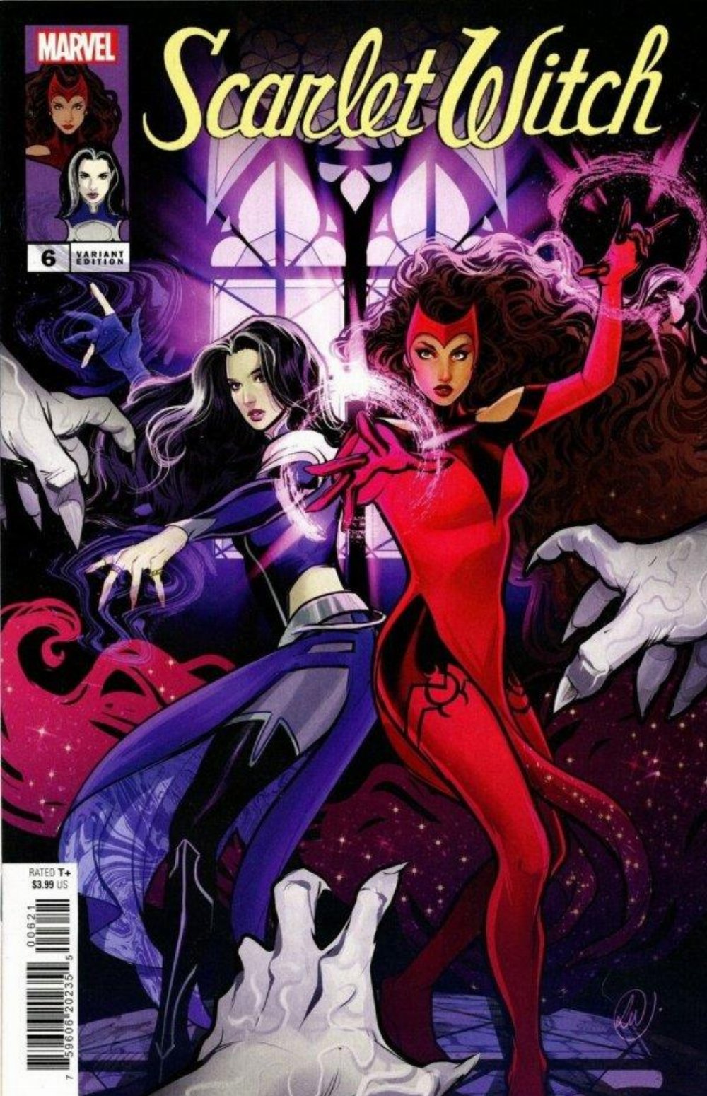 Τεύχος Κόμικ Scarlet Witch #6 Werneck Homage Variant Cover