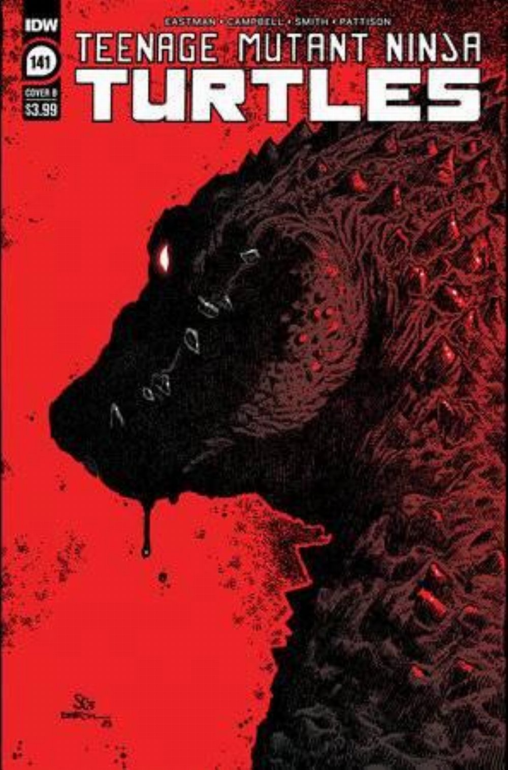 Τεύχος Κόμικ Teenage Mutant Ninja Turtles #141 Cover B