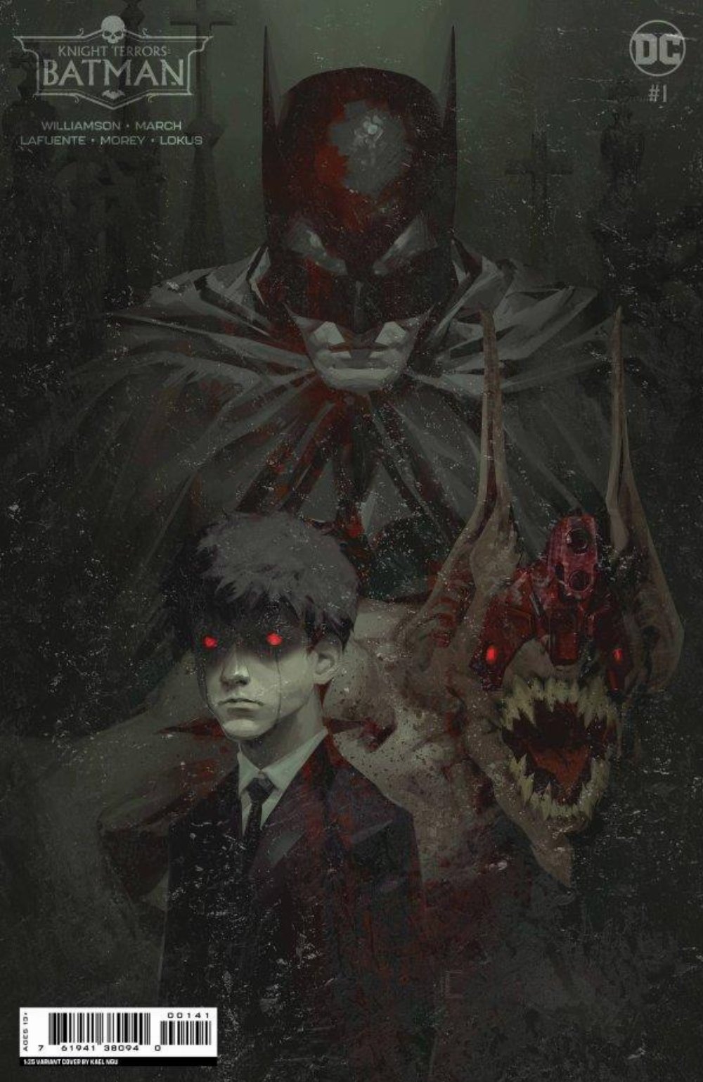 Τεύχος Κόμικ Knight Terrors Batman #1 (OF 2) 1:25 Kael Ngu Card Stock Variant Cover E