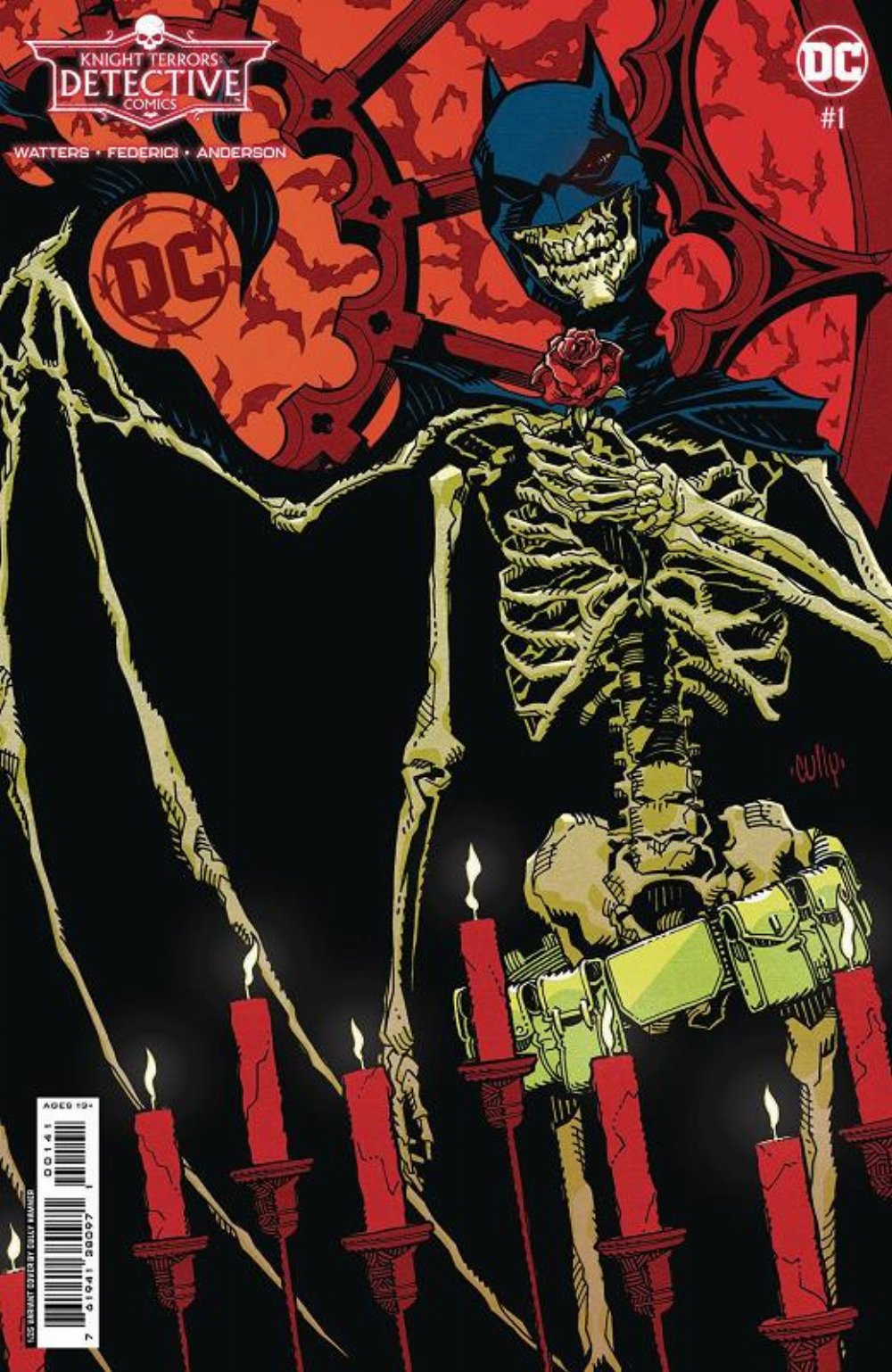 Τεύχος Κόμικ Knight Terrors Detective Comics #1 (Of 2) Hamner Cardstock Variant Cover E