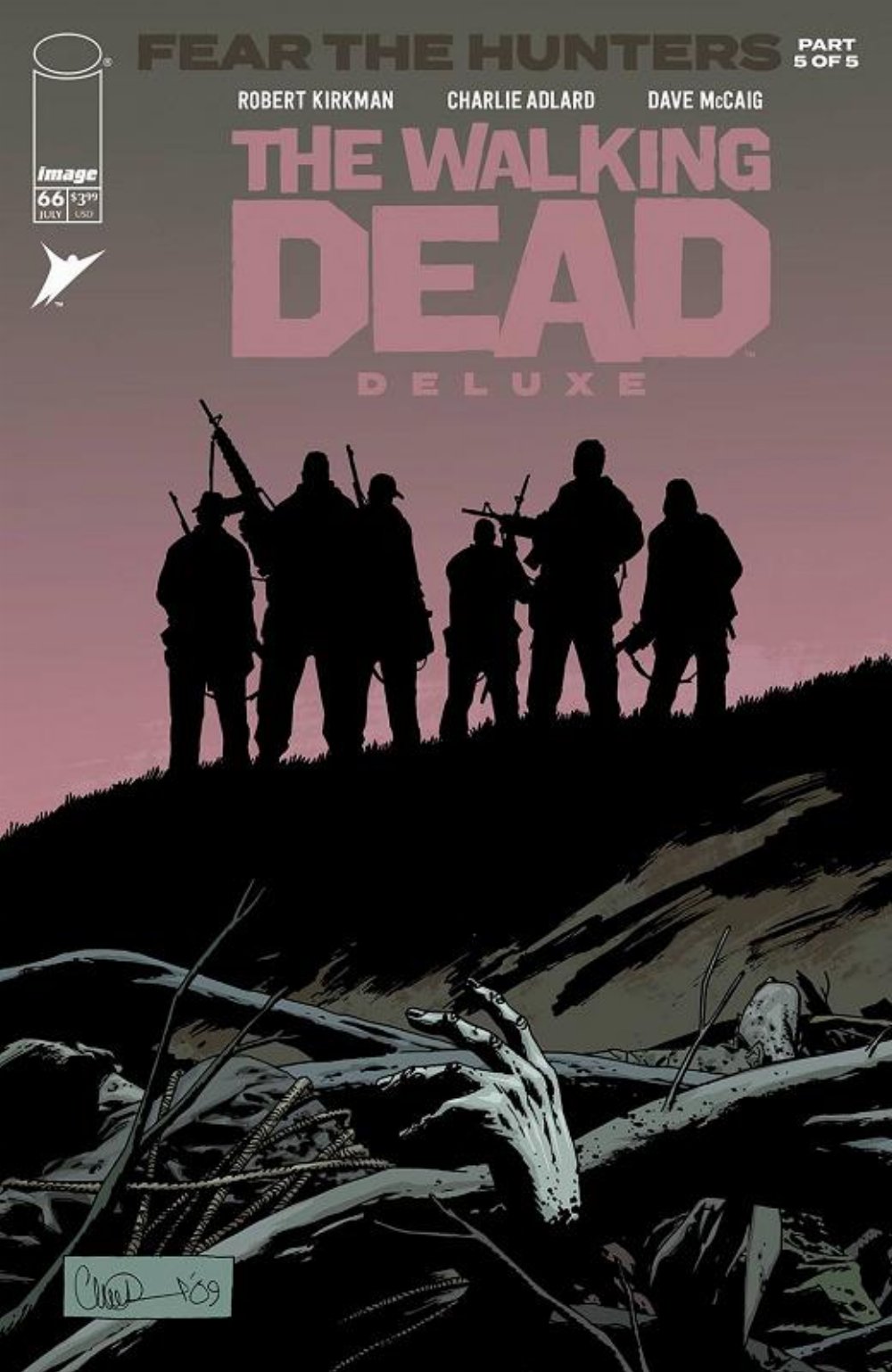Τεύχος Κόμικ The Walking Dead Deluxe #66 Cover B
