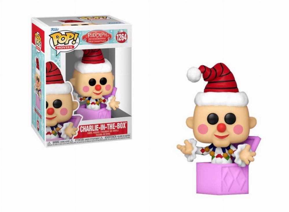 Φιγούρα Funko POP! Rudolph the Red-Nosed Reindeer – Charlie-In-The-Box #1264