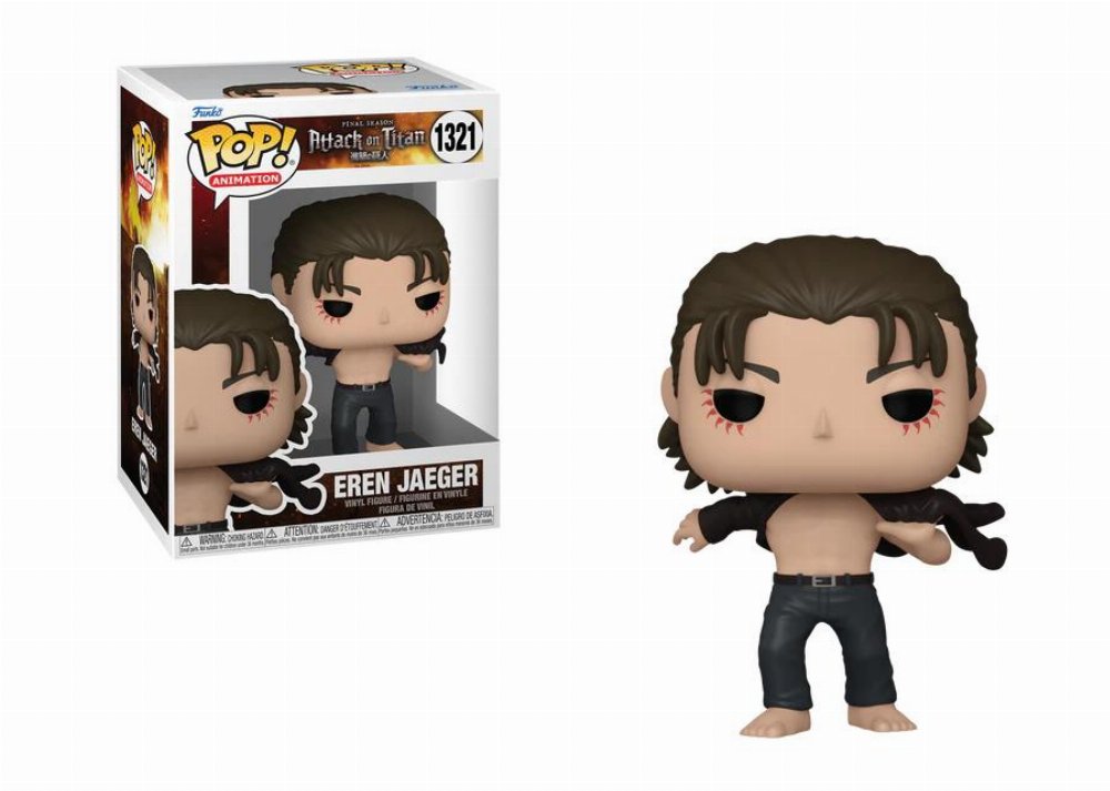 Φιγούρα Funko POP! Attack on Titan – Eren Jaeger #1321