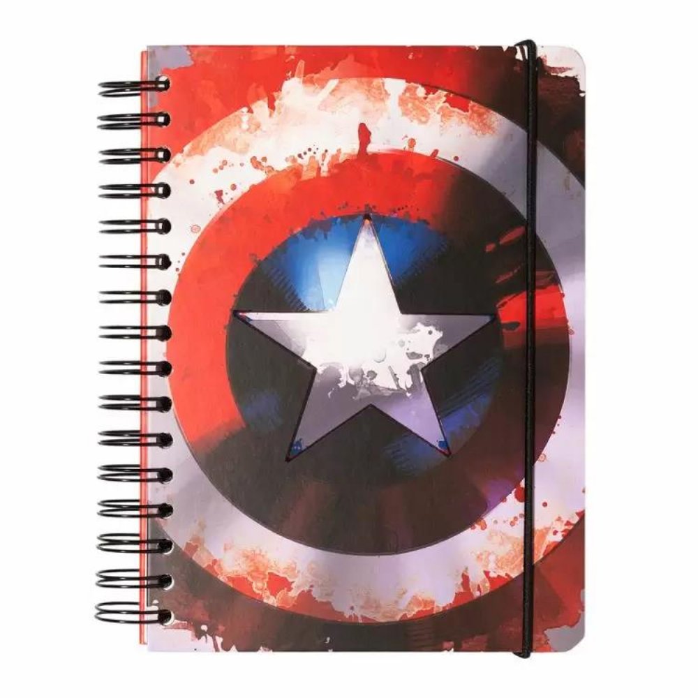 Marvel – Captain America A5 Wiro Σημειωματάριο