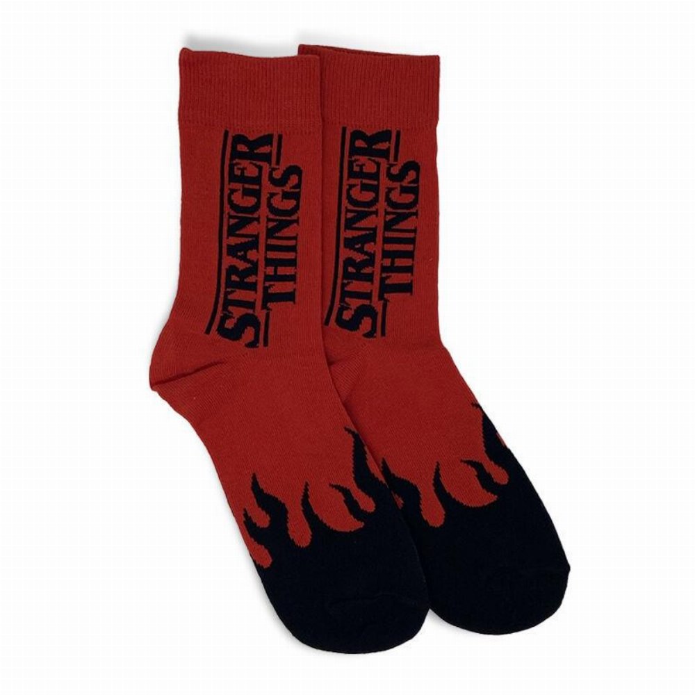 Stranger Things – Logo Red Κάλτσες (Μέγεθος 35-38)