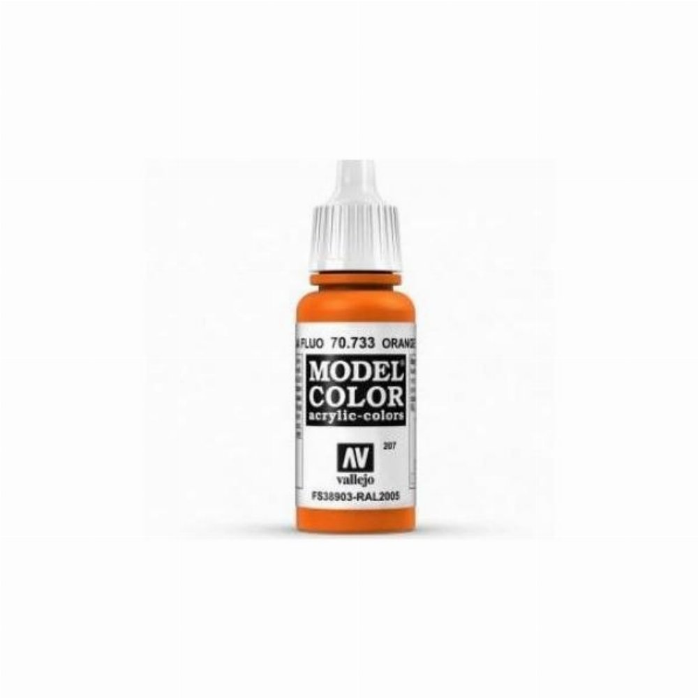 Vallejo Model Color – Orange Fluo Χρώμα Μοντελισμού (18ml)
